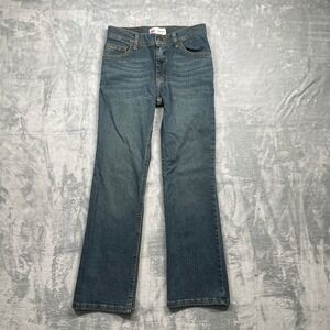 Kids Wrangler Classic Boot Jeans Blue Denim Straight Leg Pants Boys Size 12